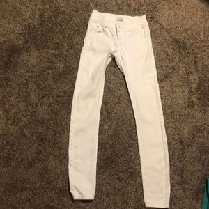 White jeans